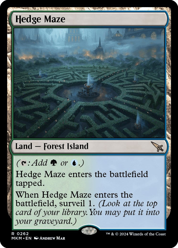 Hedge Maze (262) (MKM)