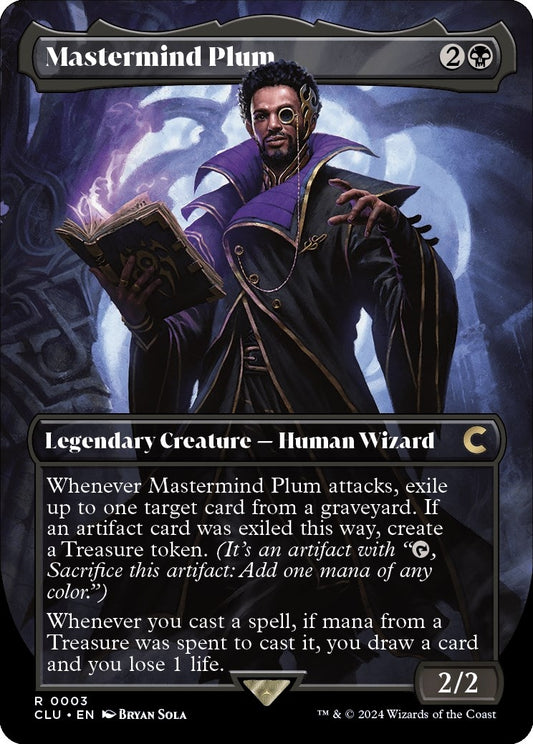 Mastermind Plum (Borderless) (3) (CLU)