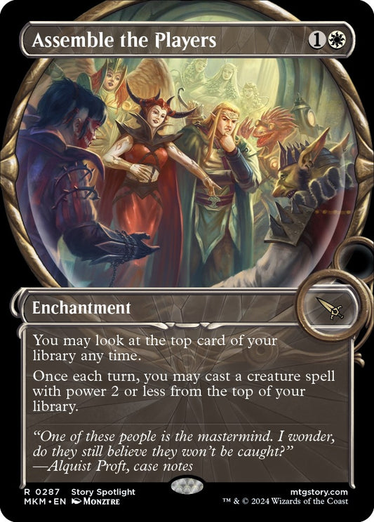 Assemble the Players (Showcase) (287) (MKM)