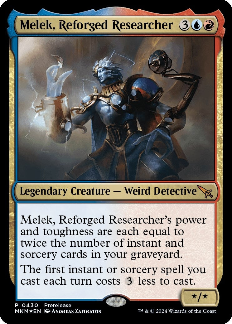 Melek, Reforged Researcher (430) (PRE)