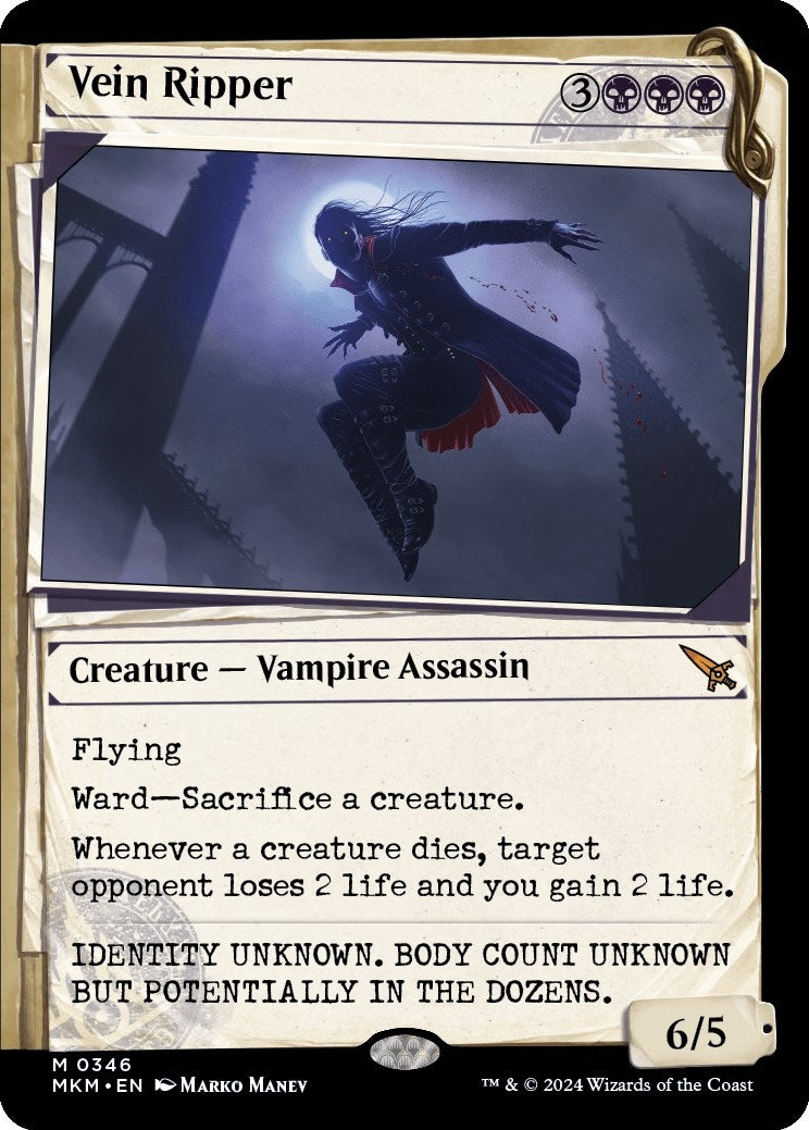 Vein Ripper (Showcase) (346) (MKM)