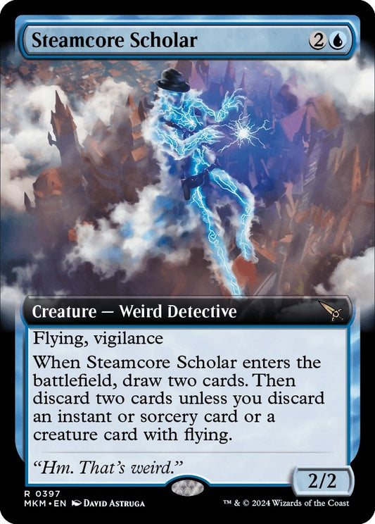 Steamcore Scholar (Extended Art) (397) (MKM)
