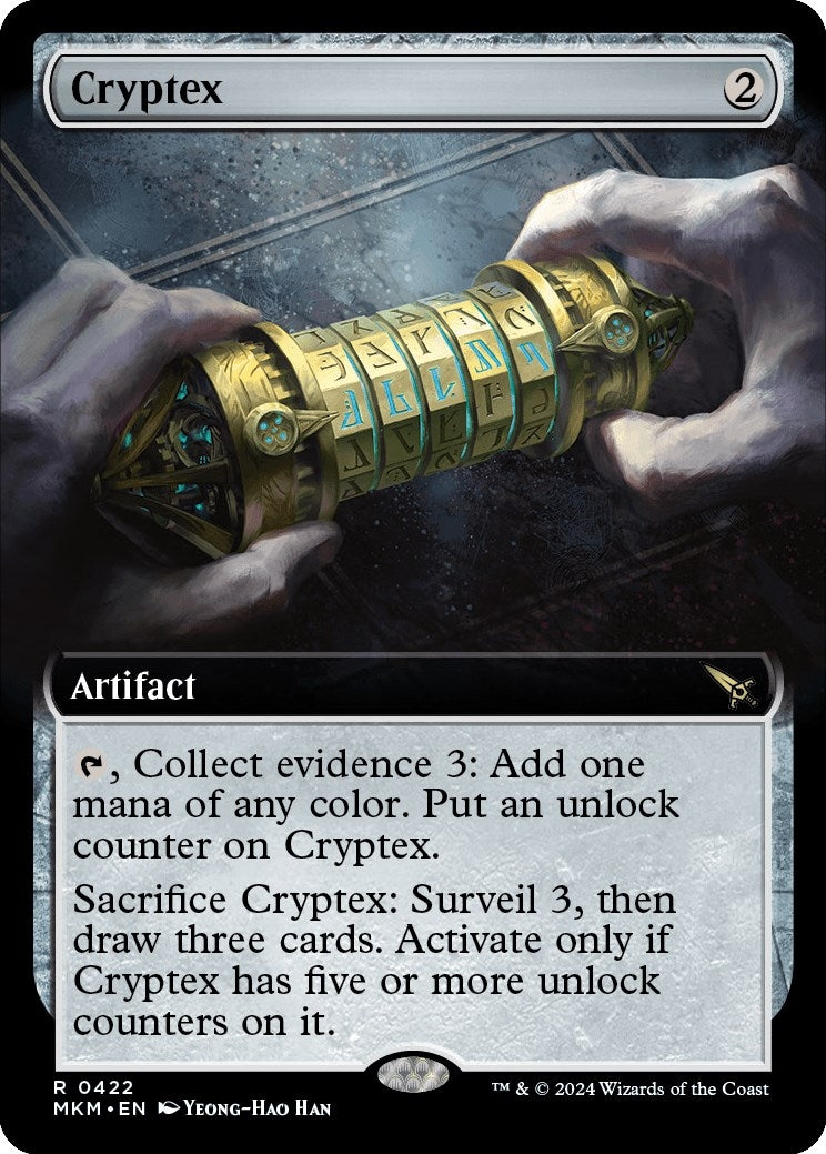 Cryptex (Extended Art) (422) (MKM)