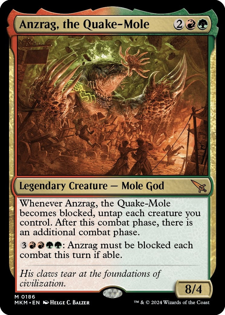 Anzrag, the Quake-Mole (186) (MKM)