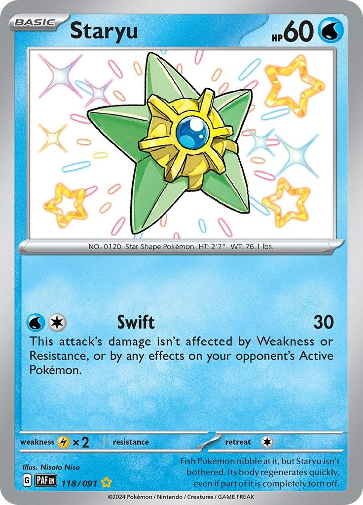 Staryu (118/091) (PAF)