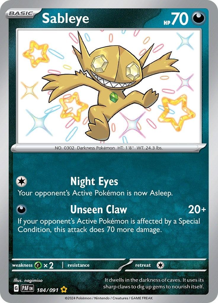 Sableye (184/091) (PAF)