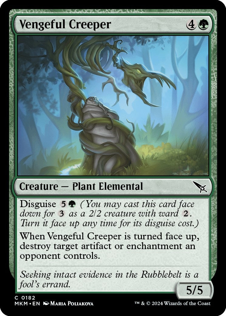 Vengeful Creeper (182) (MKM)