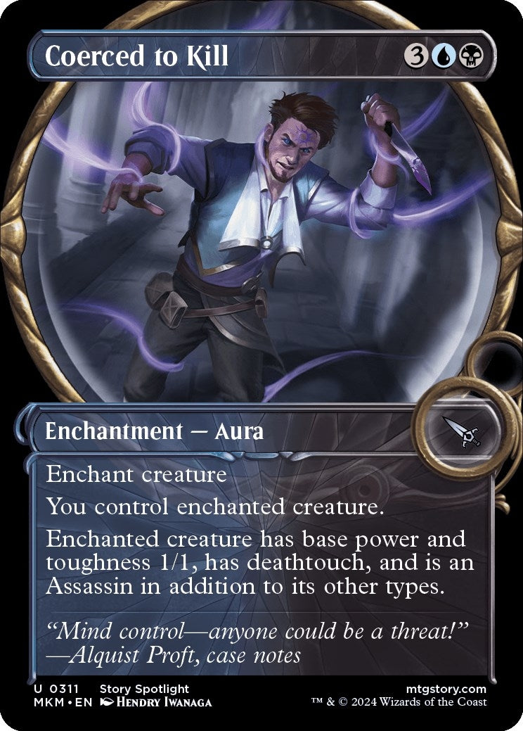 Coerced to Kill (Showcase) (311) (MKM)