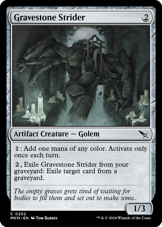 Gravestone Strider (252) (MKM)