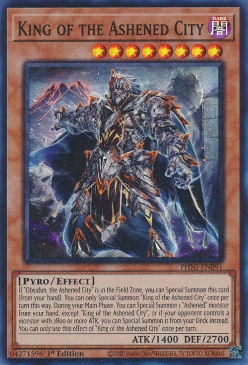 King of the Ashened City (PHNI-EN091) (PHNI)