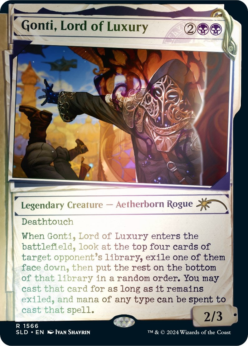 Gonti, Lord of Luxury (Rainbow Foil) (1566) (SLD)