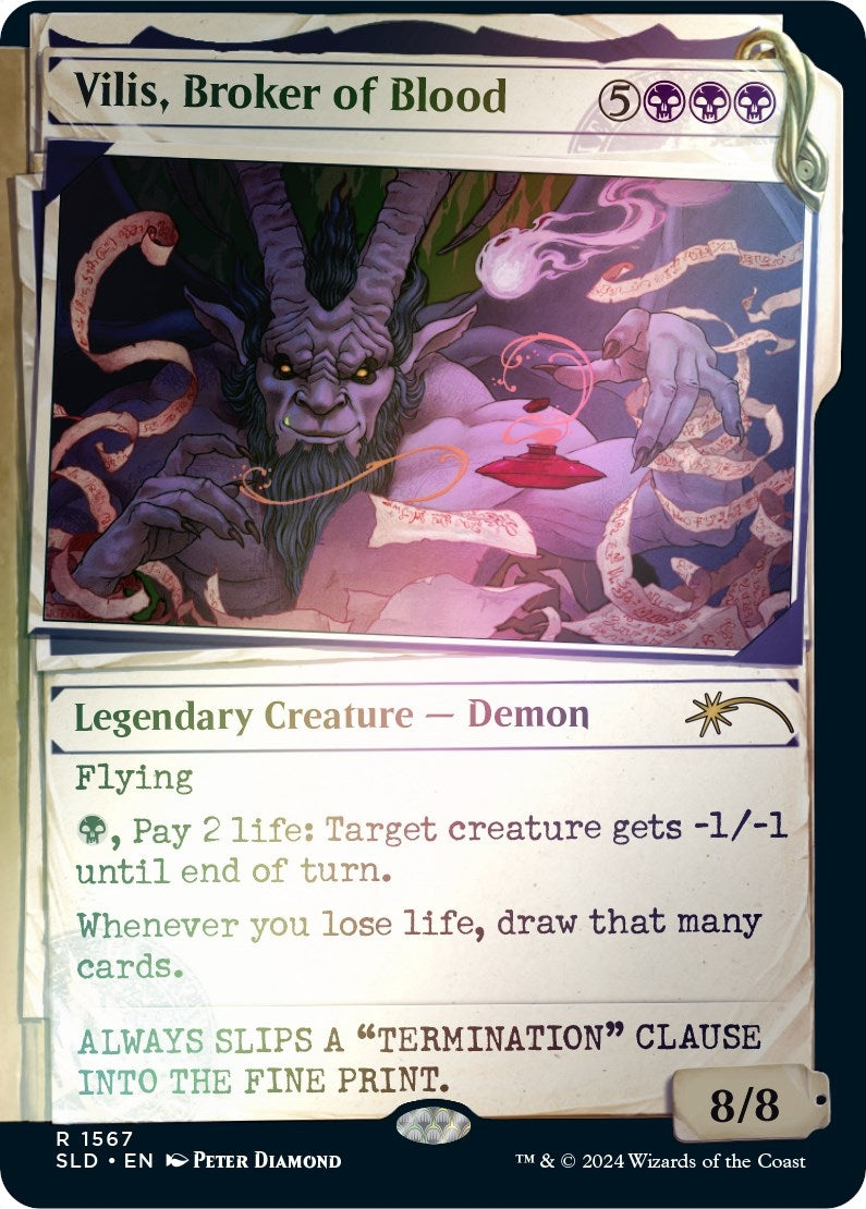 Vilis, Broker of Blood (Rainbow Foil) (1567) (SLD)