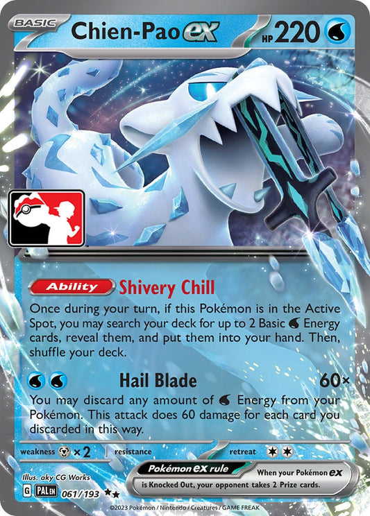 Chien-Pao ex (061/193) (Prize Pack Series Cards)