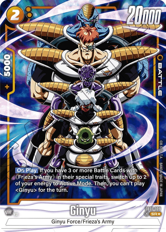 Ginyu - FB01-109 (Alternate Art) (FB01-109) (FB01)