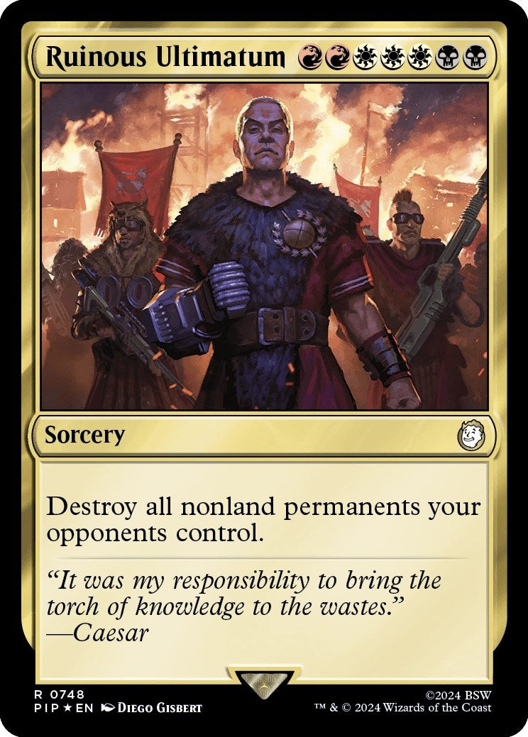Ruinous Ultimatum (Surge Foil) (748) (PIP)
