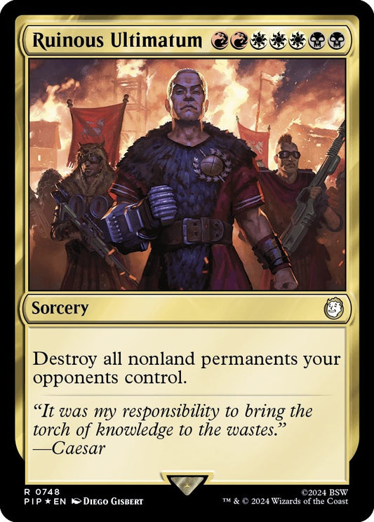 Ruinous Ultimatum (Surge Foil) (748) (PIP)