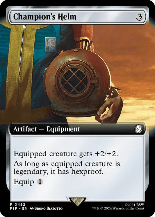 Champion's Helm (Extended Art) (482) (PIP)