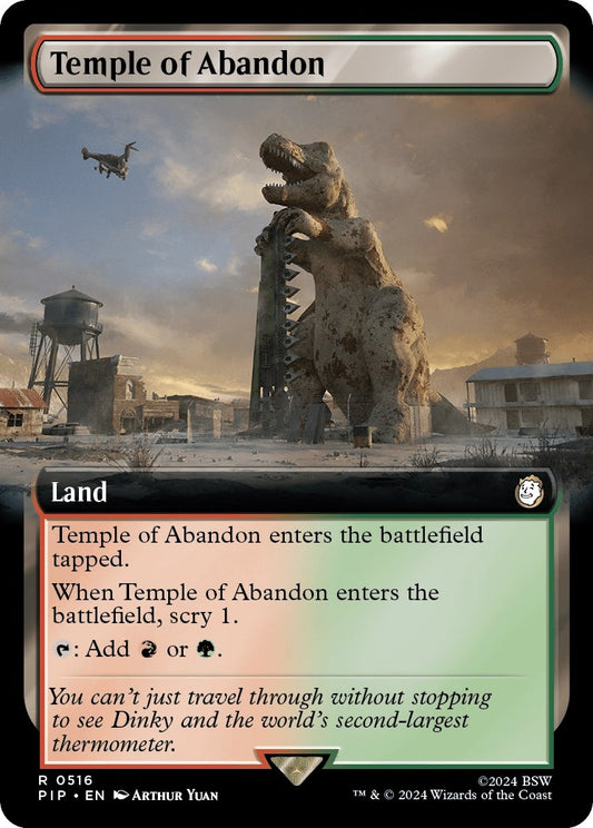 Temple of Abandon (Extended Art) (516) (PIP)