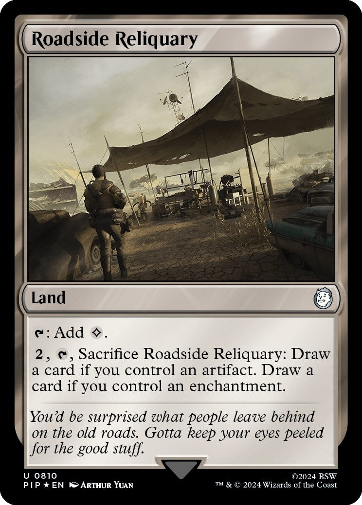 Roadside Reliquary (Surge Foil) (810) (PIP)