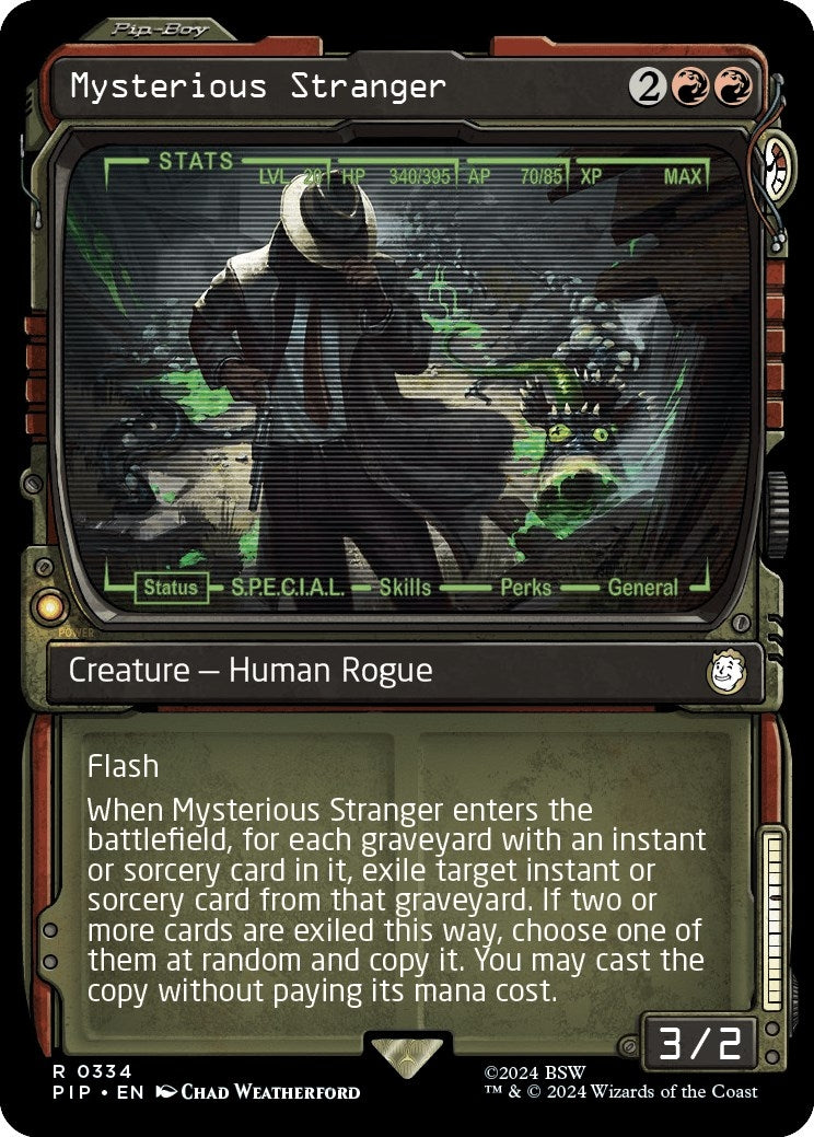 Mysterious Stranger (Showcase) (334) (PIP)