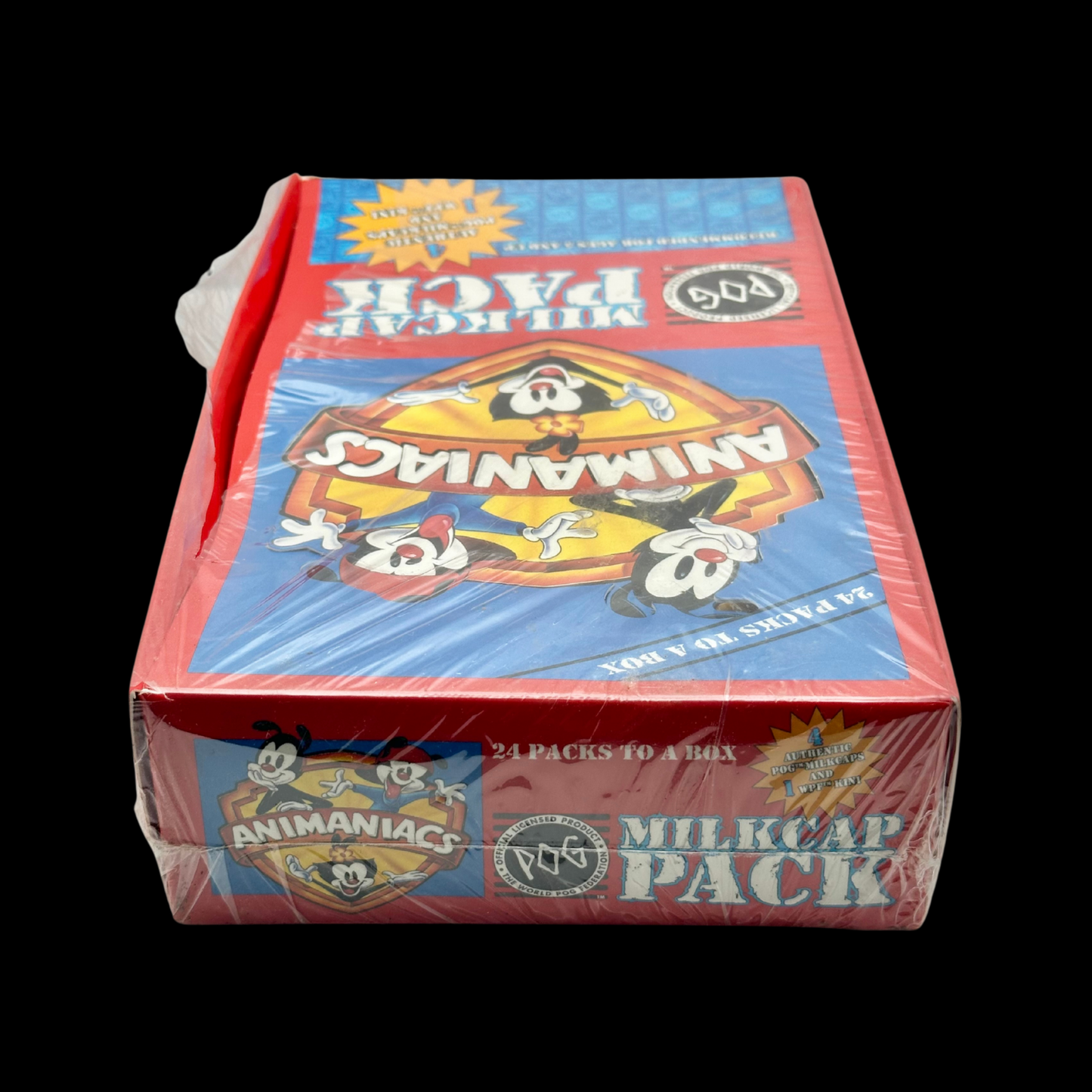 Animaniacs Pogs Milkcap Pack Booster Box 1995