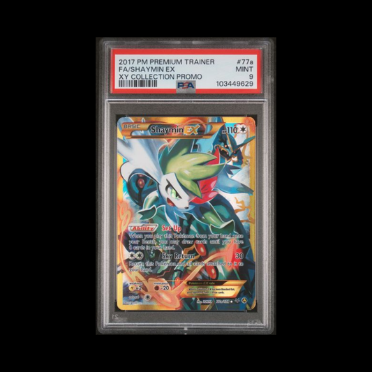 Pokemon Slab Shaymin EX 77a PSA 9 Mint 2017