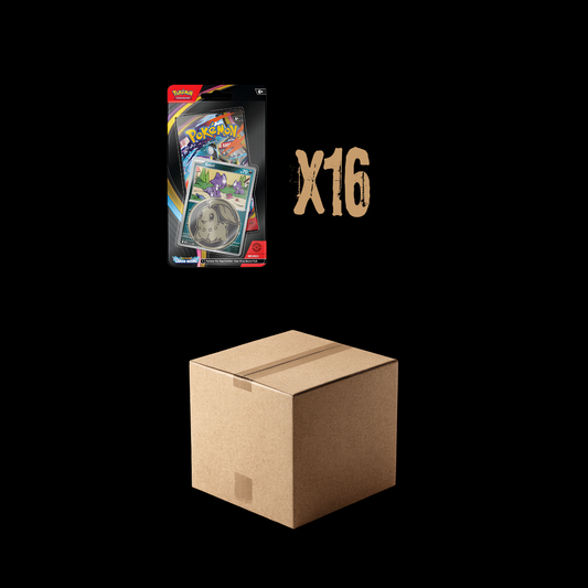 Pokemon Mega Evolution Chaos Rising 16x Checklane Blister Pack Random Promo Sealed Case
