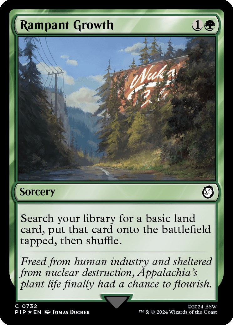 Rampant Growth (Surge Foil) (732) (PIP)
