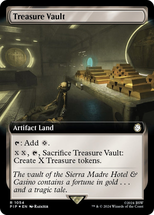 Treasure Vault (Extended Art) (Surge Foil) (1054) (PIP)