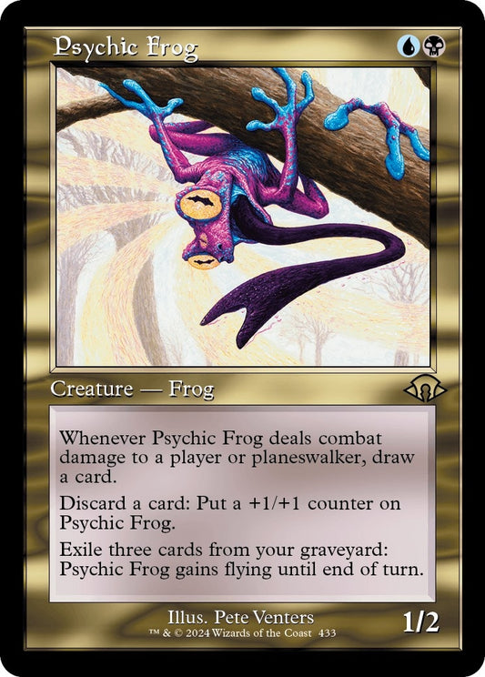 Psychic Frog (Retro Frame) (433) (MH3)