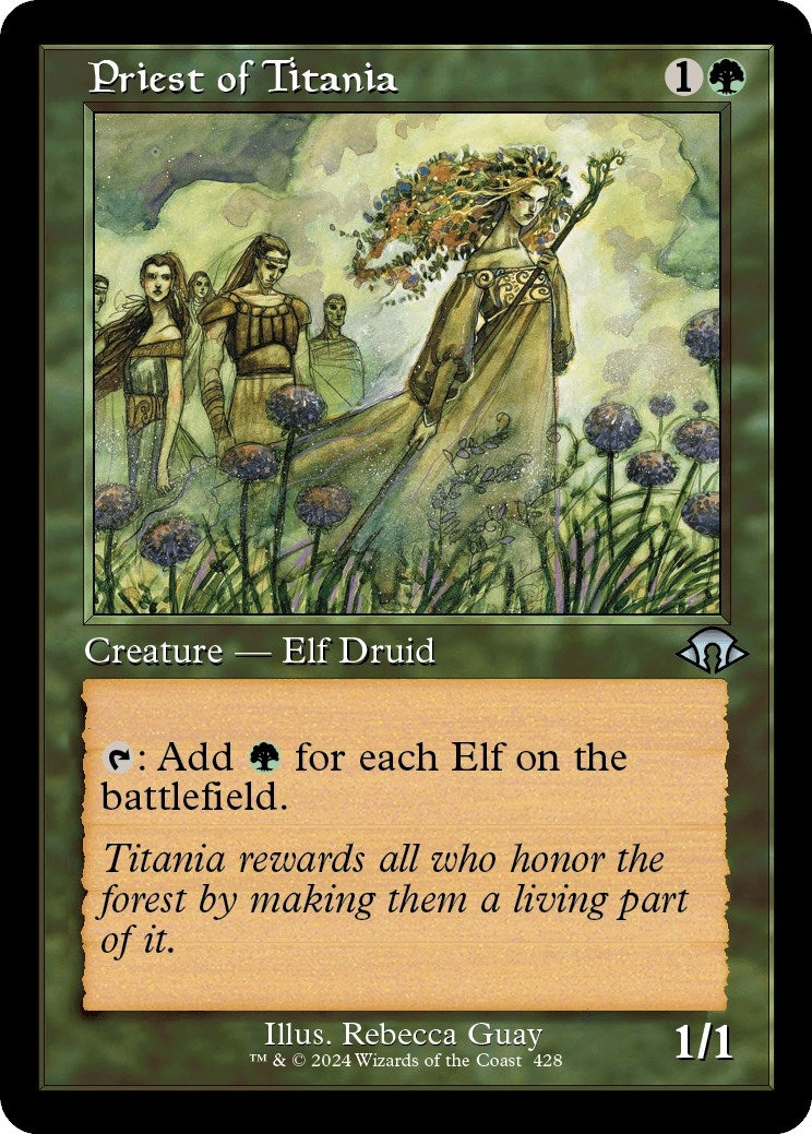 Priest of Titania (Retro Frame) (428) (MH3)