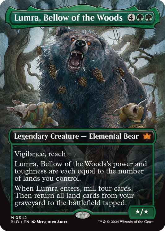 Lumra, Bellow of the Woods (Borderless) (0342) (342) (BLB)