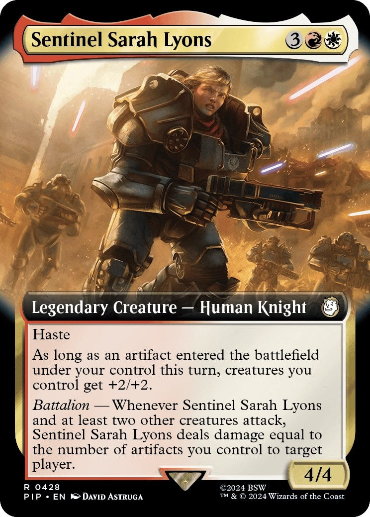 Sentinel Sarah Lyons (Extended Art) (428) (PIP)