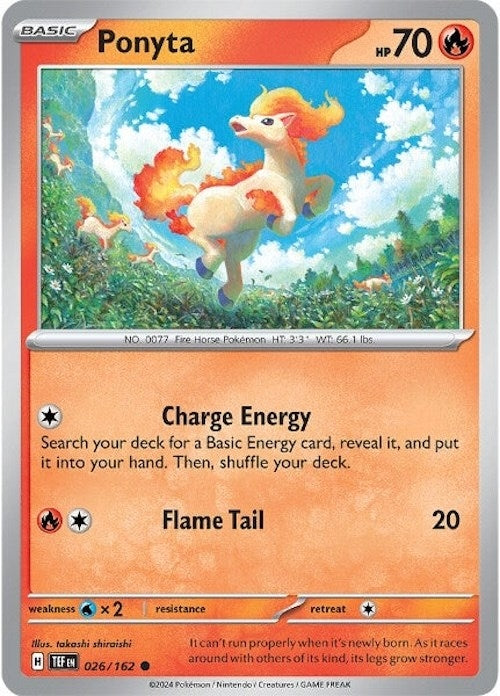 Ponyta (026/162) (TEF)