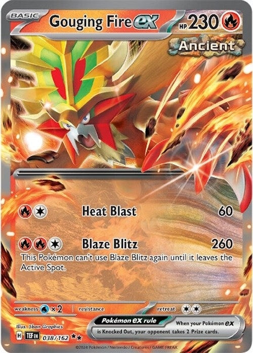Gouging Fire ex (038/162) (TEF)