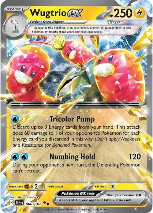 Wugtrio ex (060/162) (TEF)