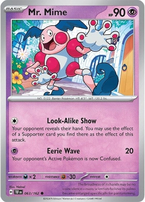 Mr. Mime (063/162) (TEF)