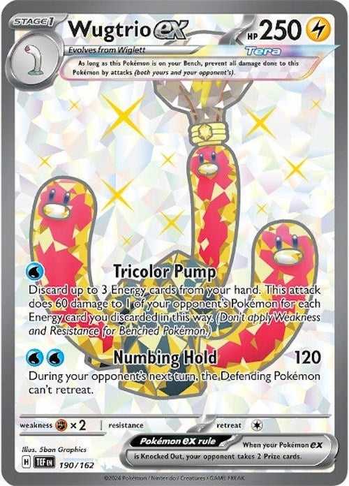 Wugtrio ex (190/162) (TEF)