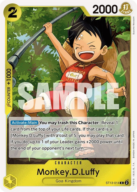 Monkey.D.Luffy (014) (ST13-014) (ST-13)