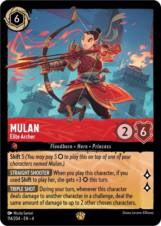 Mulan - Elite Archer (114/204) (4)