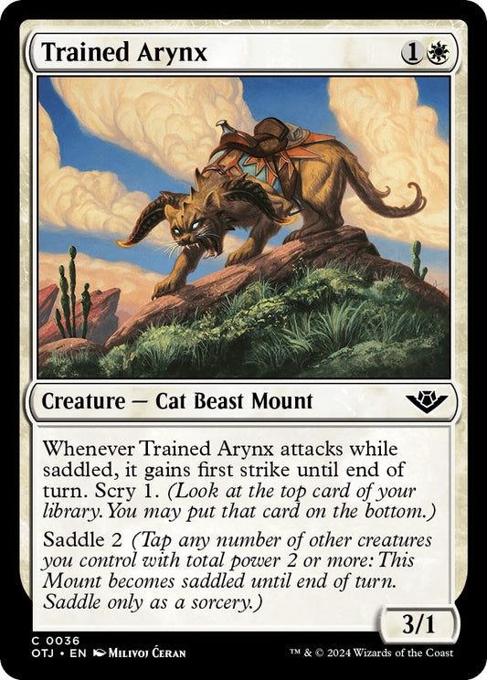 Trained Arynx (36) (OTJ)