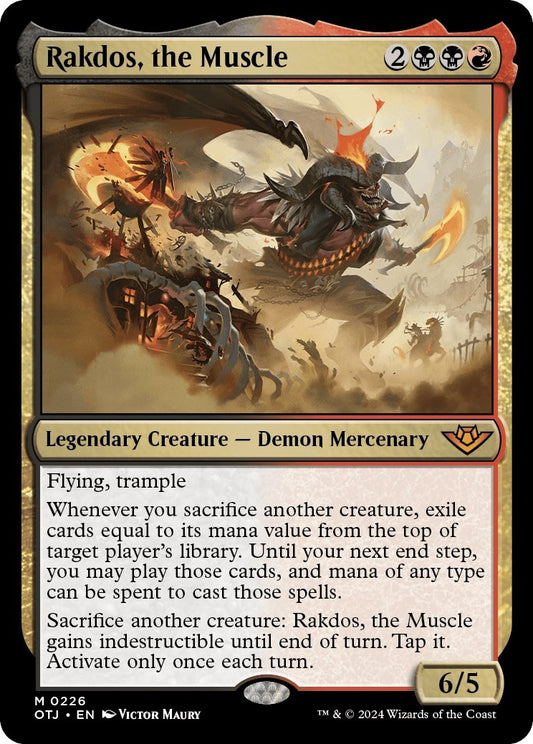 Rakdos, the Muscle (226) (OTJ)