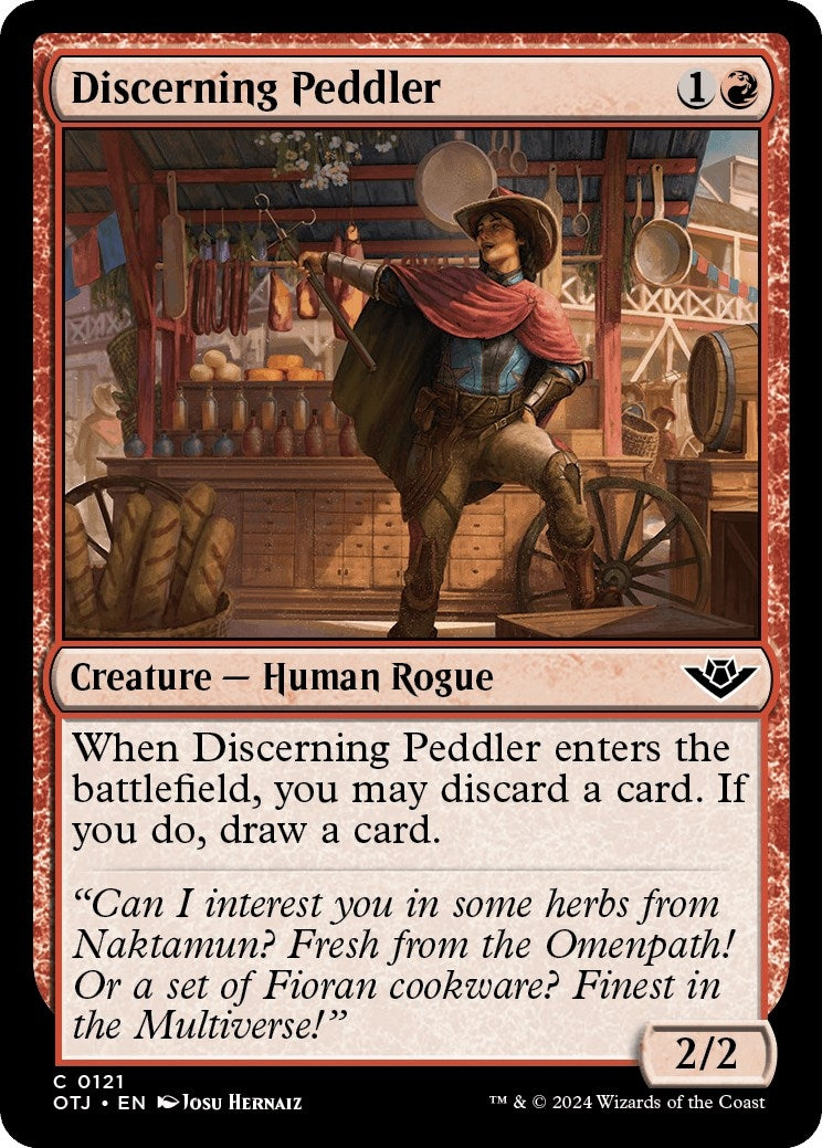 Discerning Peddler (121) (OTJ)