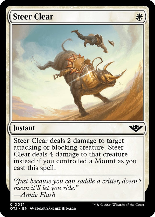 Steer Clear (31) (OTJ)