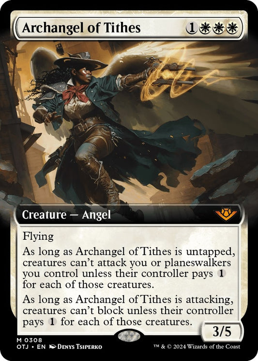 Archangel of Tithes (Extended Art) (308) (OTJ)