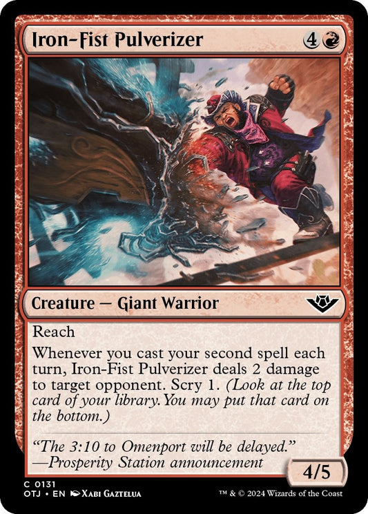 Iron-Fist Pulverizer (131) (OTJ)