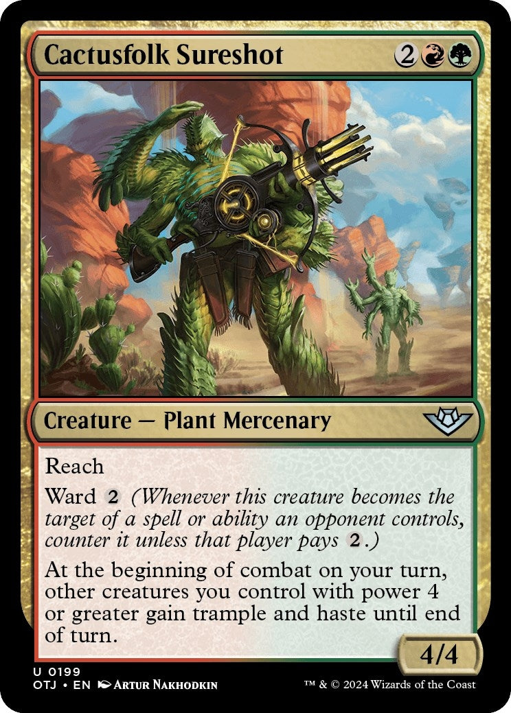 Cactusfolk Sureshot (199) (OTJ)