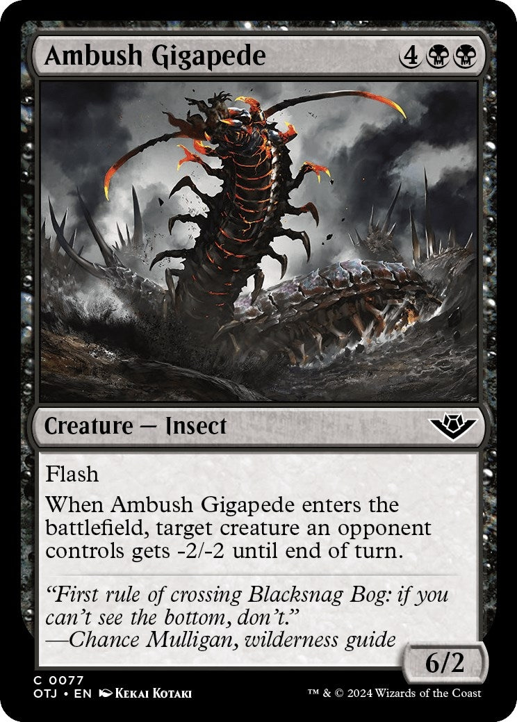 Ambush Gigapede (77) (OTJ)