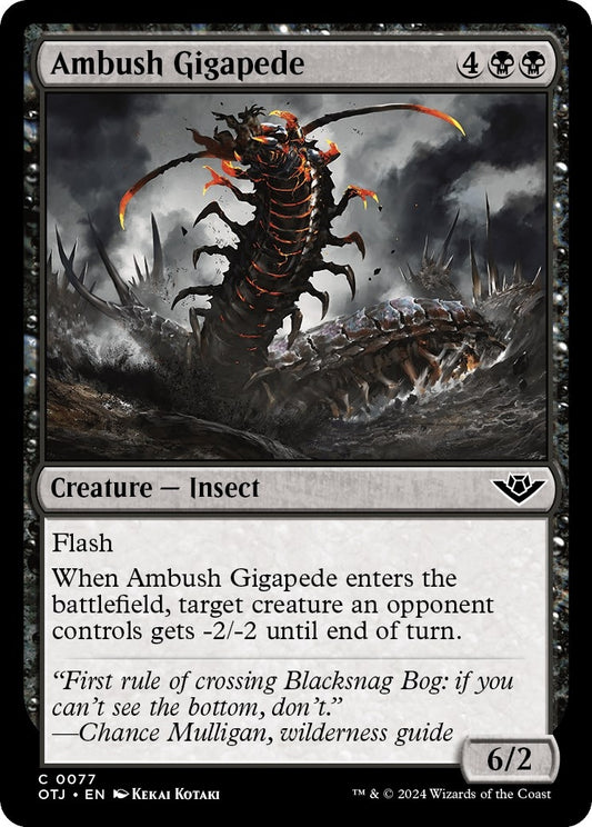 Ambush Gigapede (77) (OTJ)