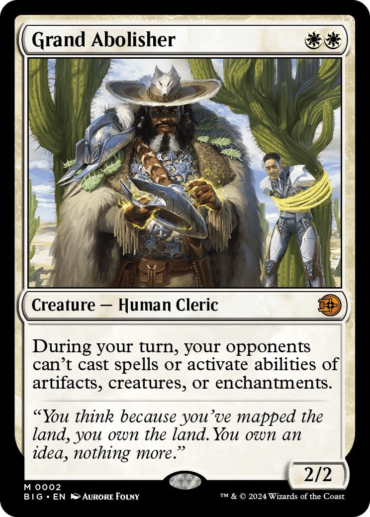 Grand Abolisher (2) (Outlaws of Thunder Junction: The Big Score) (BIG)